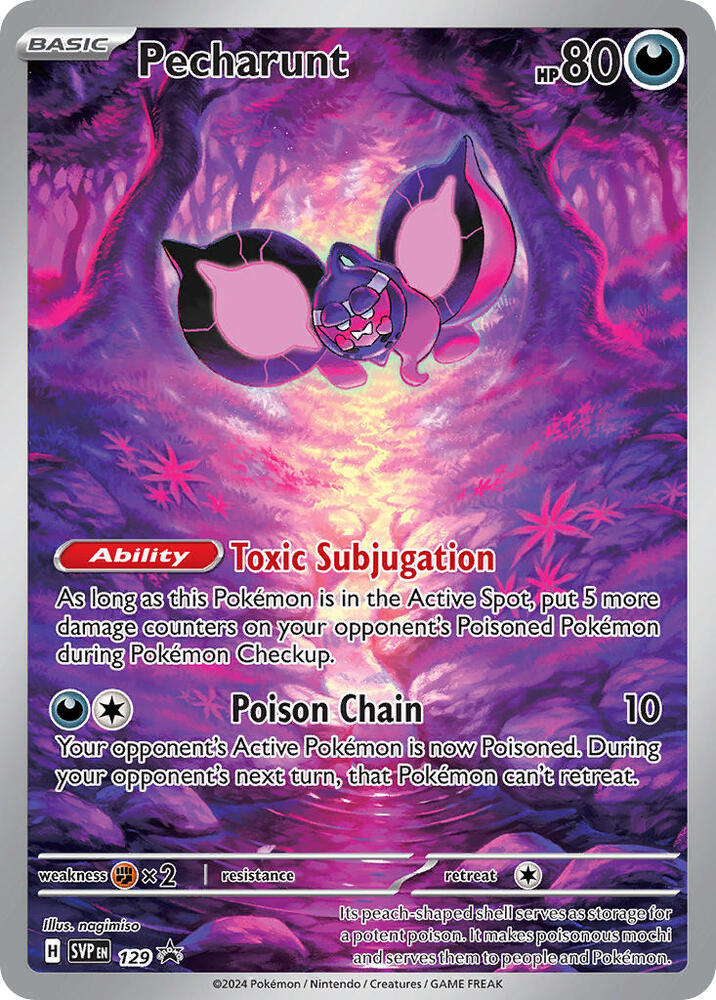 Pecharunt - 129 - SV: Scarlet & Violet Promo Cards