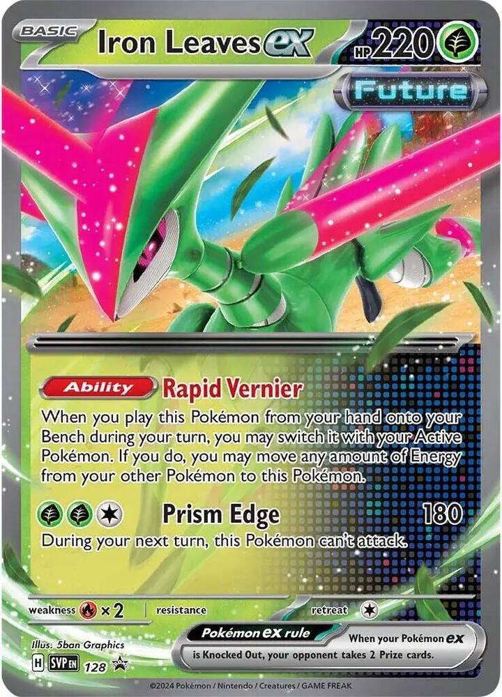 Iron Leaves ex - 128 - SV: Scarlet & Violet Promo Cards (SVP)