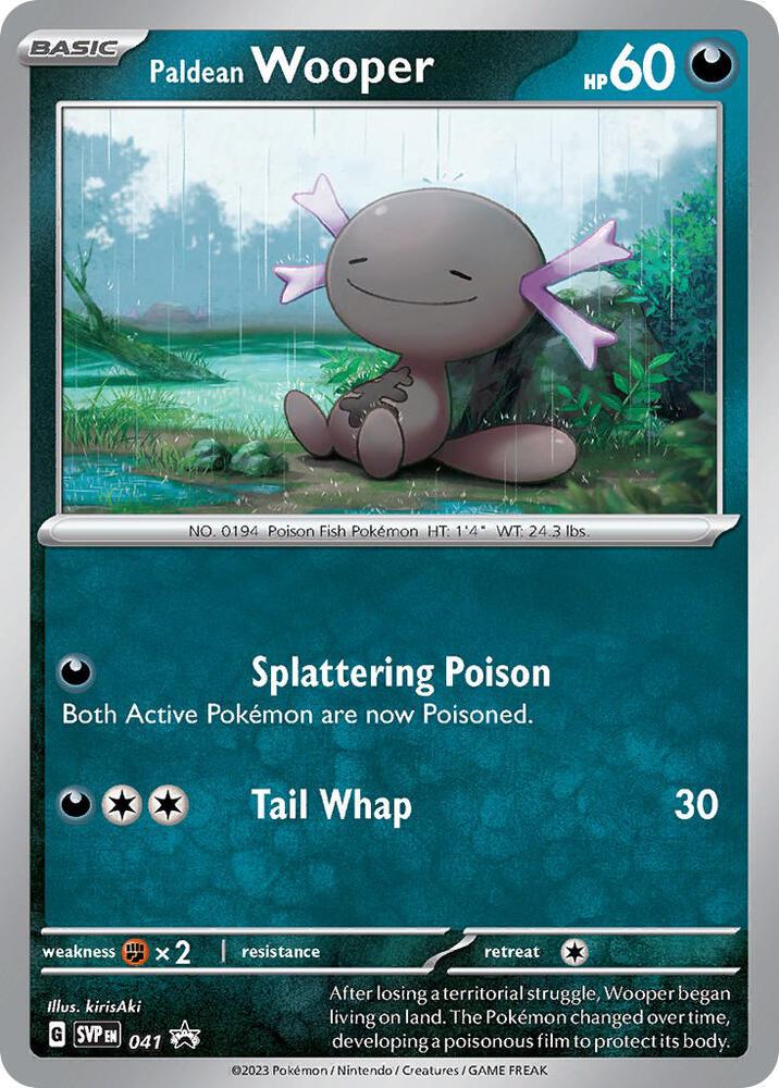 Paldean Wooper - 041 - SV: Scarlet & Violet Promo Cards (SVP)