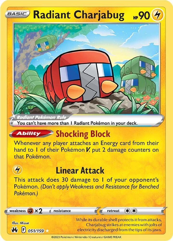Radiant Charjabug - Crown Zenith (CRZ)