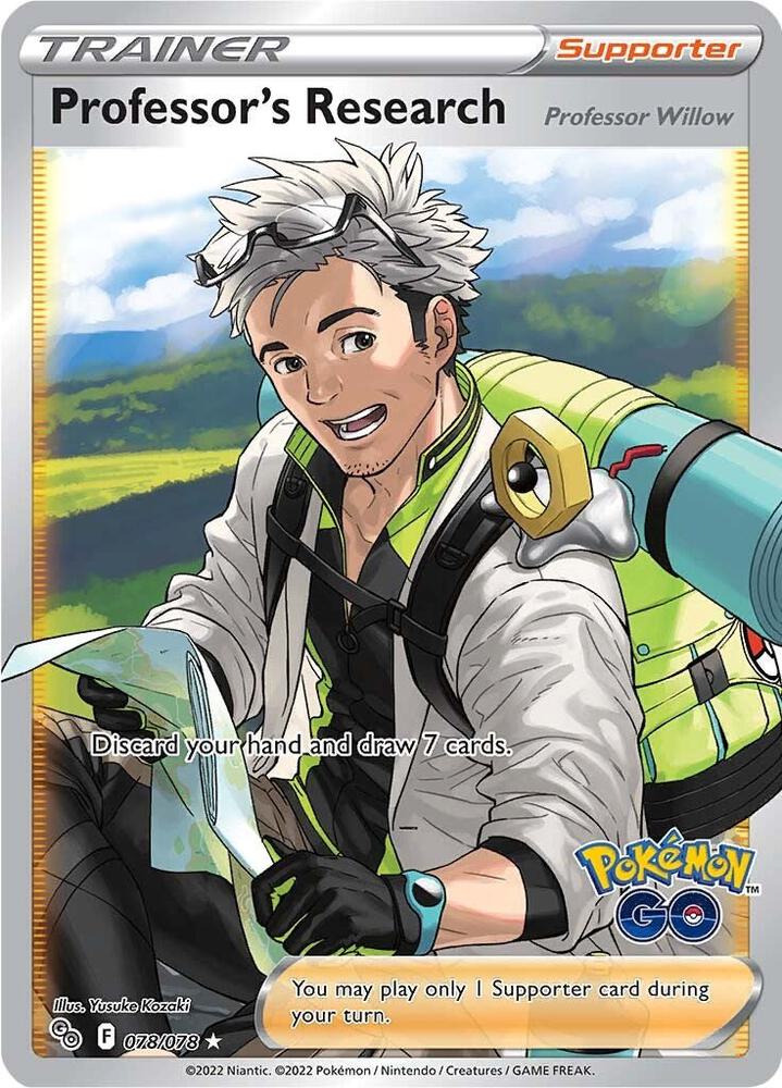 Professor's Research (Full Art) - Pokemon GO (PGO)