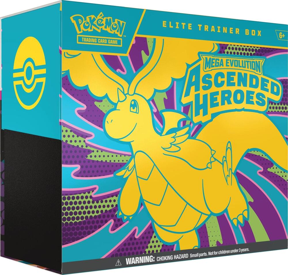 Ascended Heroes Elite Trainer Box - ME: Ascended Heroes (ASC) (Ingles)