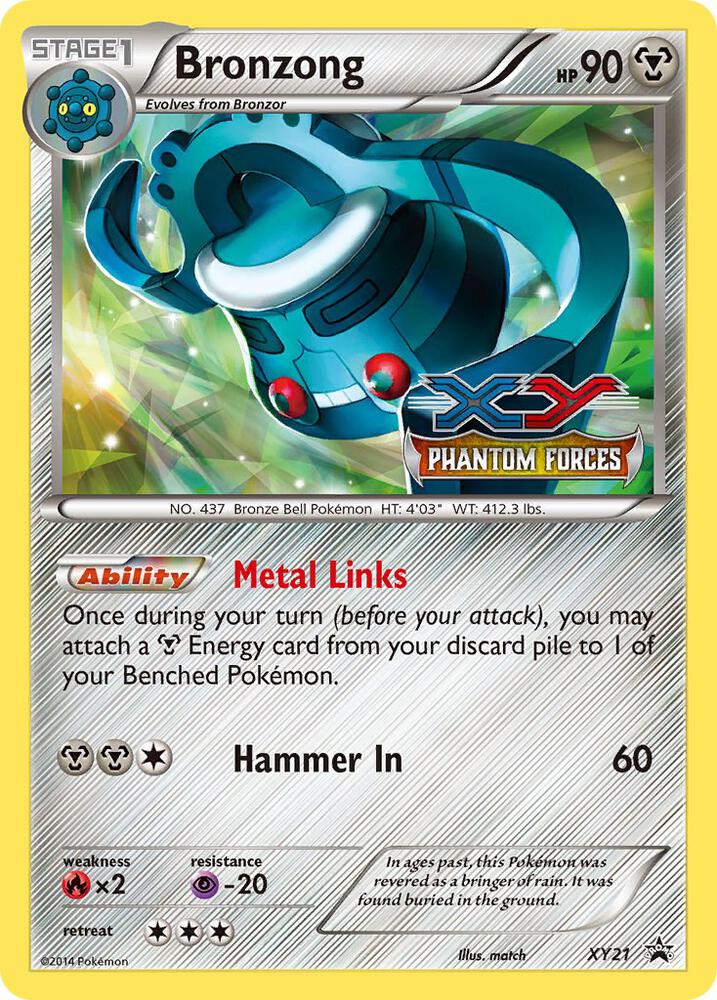 Bronzong - XY21 (Prerelease) - XY Promos (PR)