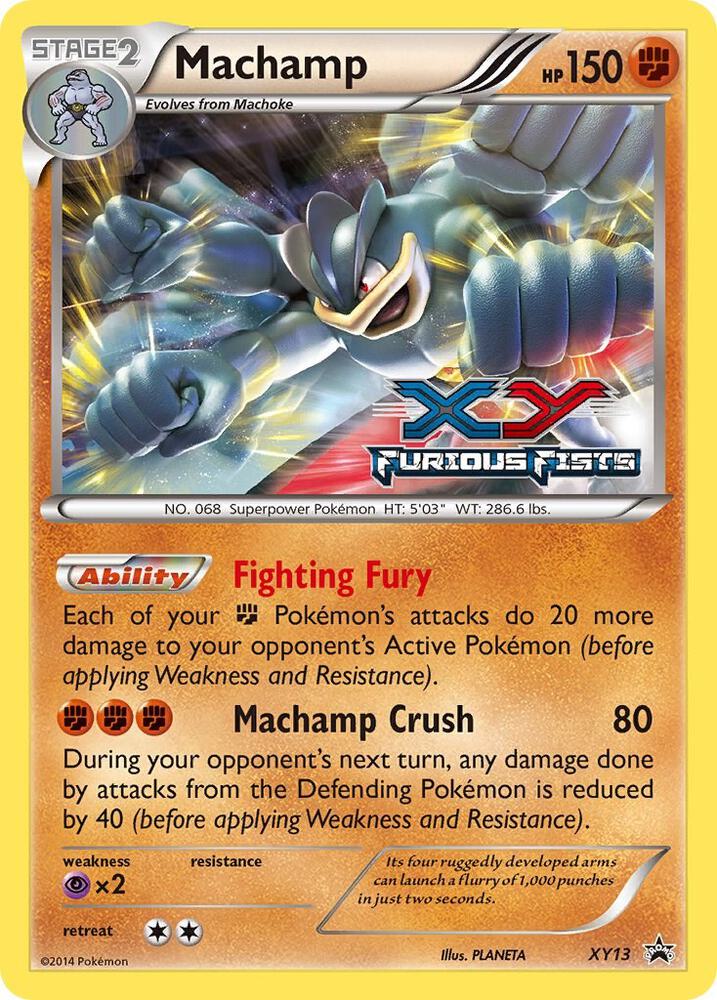 Machamp - XY13 (Prerelease) - XY Promos (PR)