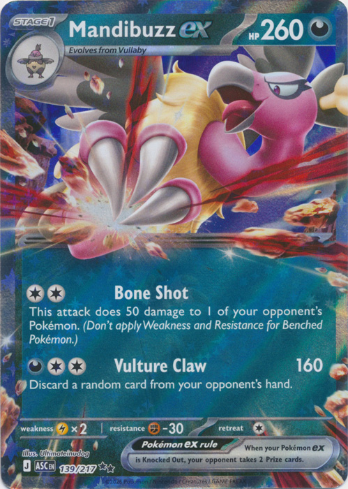 Mandibuzz ex - ME: Ascended Heroes (ASC)