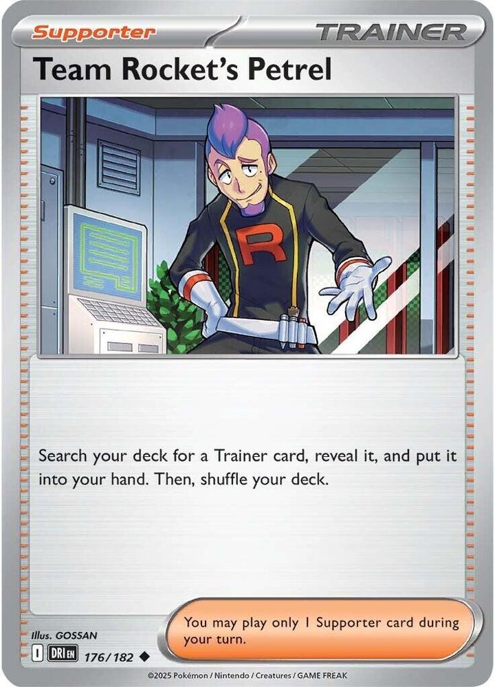 Team Rocket's Petrel - 176/182 - SV10: Destined Rivals (DRI)