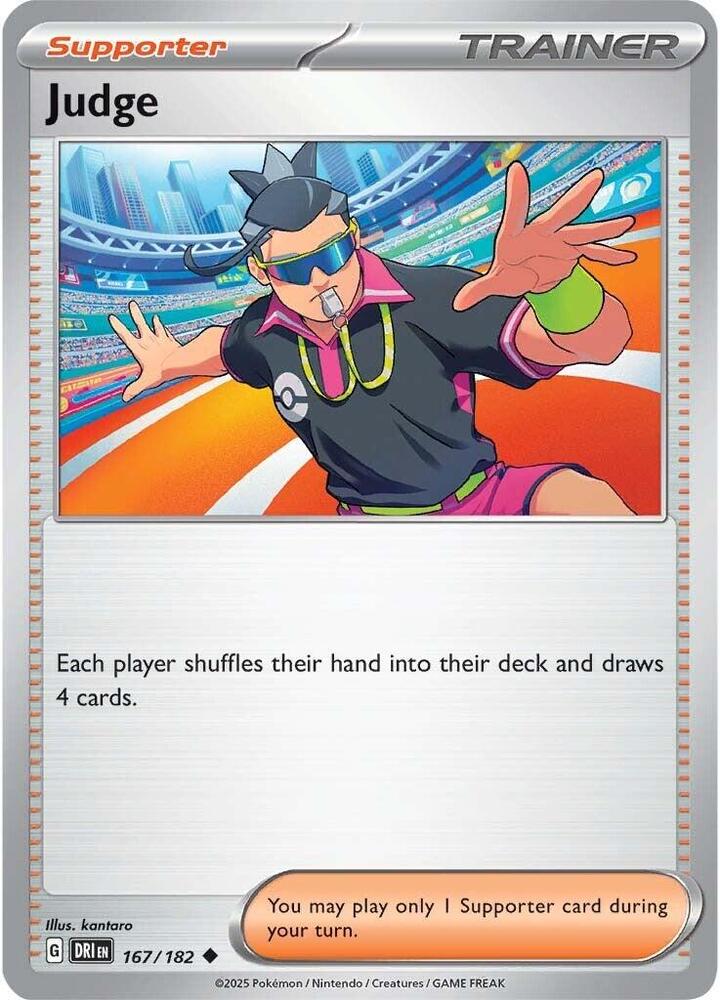 Judge - 167/182 - SV10: Destined Rivals (DRI)