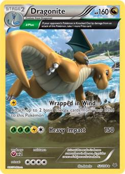 Dragonite (52 Delta) - XY - Roaring Skies (ROS) (Damaged)