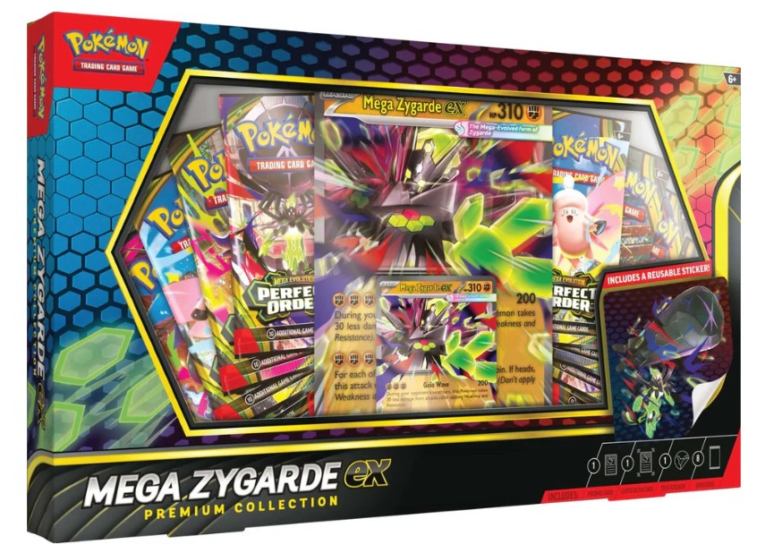Mega Zygarde Ex Premium Collection (Ingles)