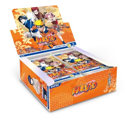 Kayou Smriti Collectible Cards: Naruto - Earth Scroll-001A-Na Booster Display