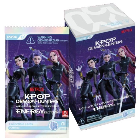 Kayou World Tour Collectible Cards: Kpop Demon Hunters - Energy Edition-001-Na-Series 1-D Booster