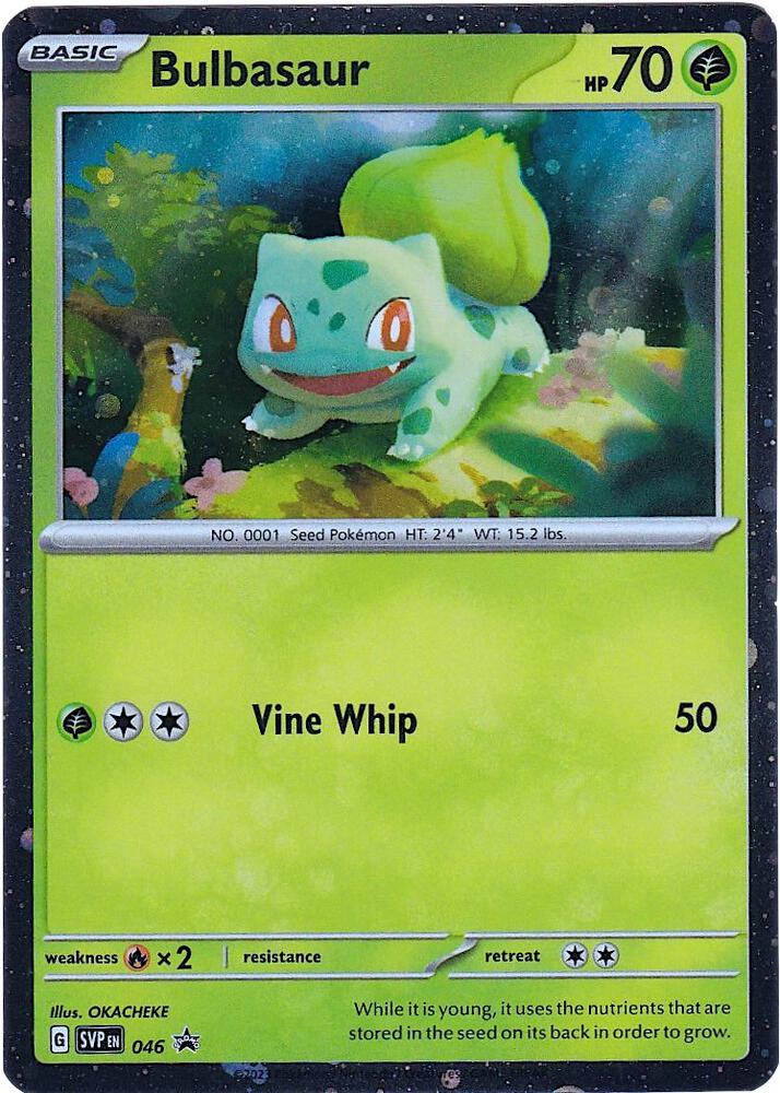 Bulbasaur - 046 (Cosmos Holo) - SV: Scarlet & Violet Promo Cards