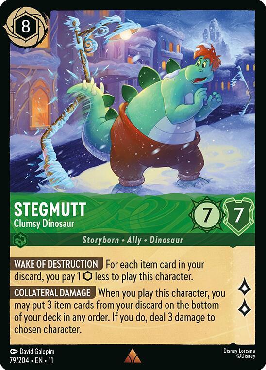 Stegmutt - Clumsy Dinosaur - Winterspell (11) 