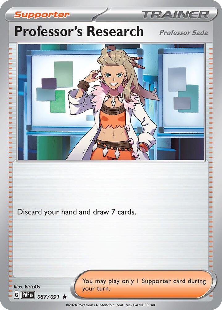 HO Professor's Research - SV: Paldean Fates 087/091