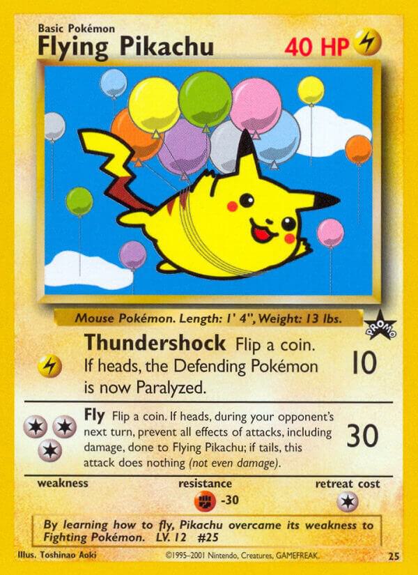 Flying Pikachu - WoTC Promo (PR)(Damaged)