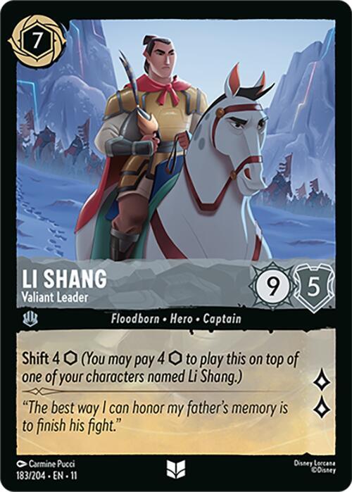 Li Shang - Valiant Leader - Winterspell (11) 