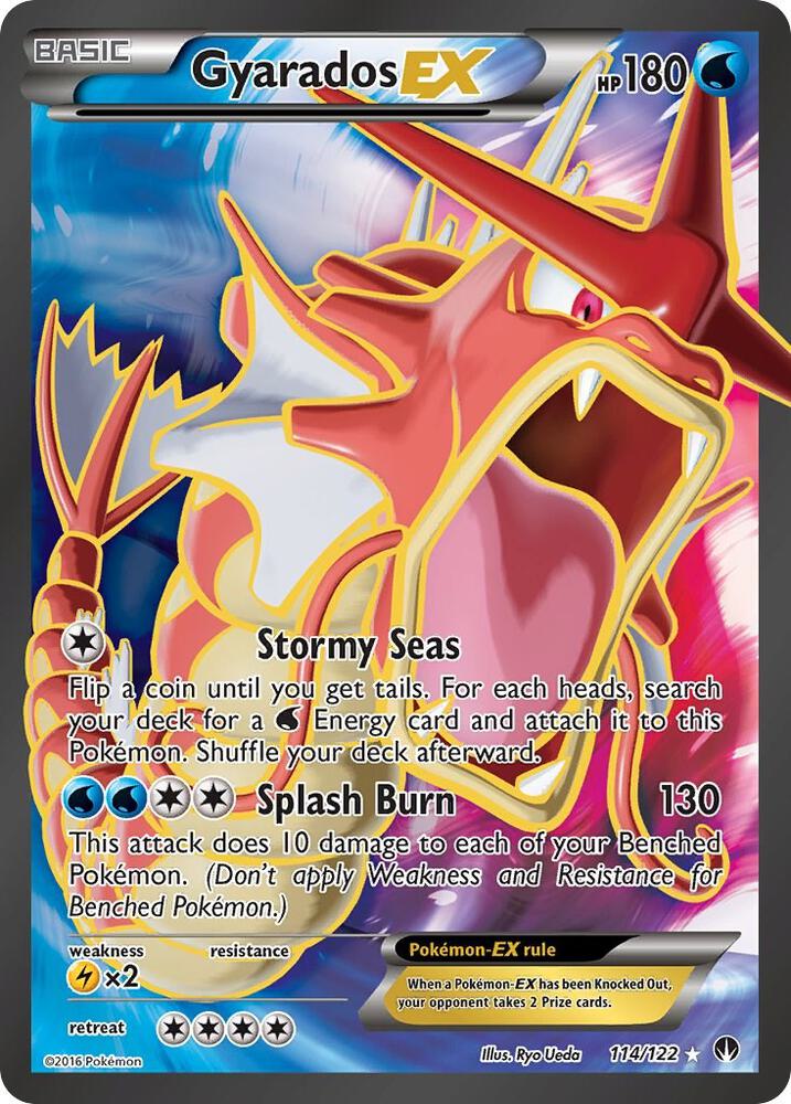 Gyarados EX (Full Art) - XY - BREAKpoint (BKP)