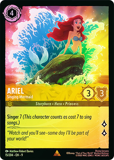 Ariel - Singing Mermaid (Starter Deck)