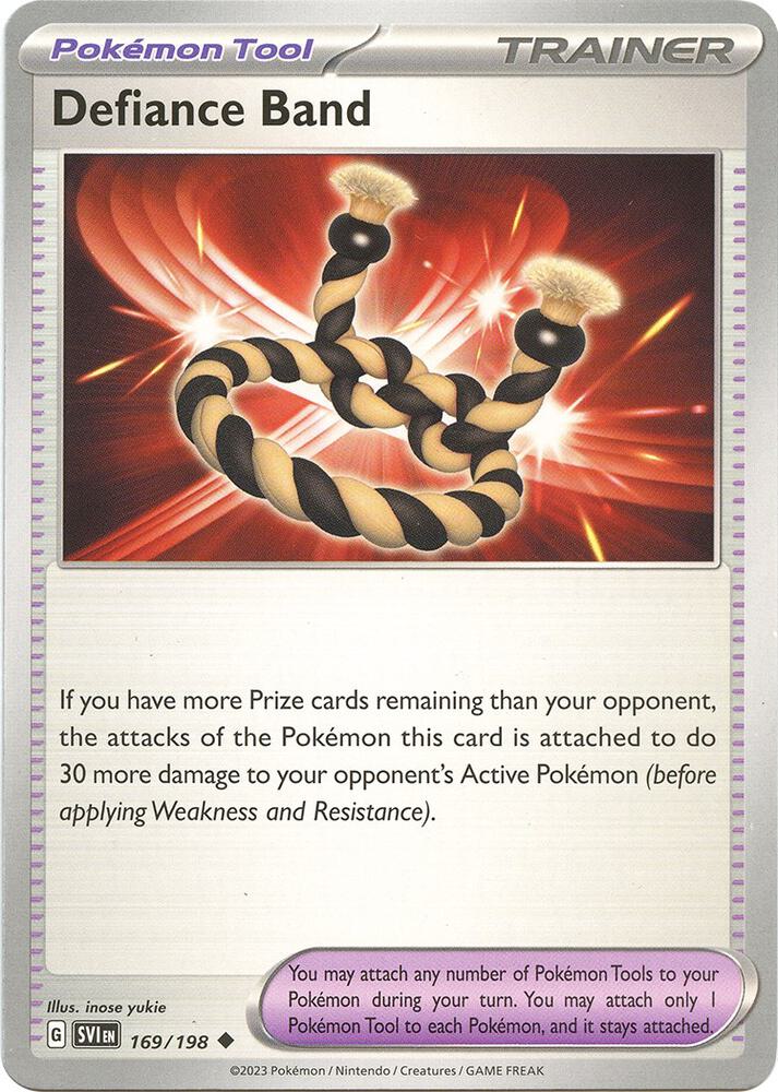 Defiance Band - SV01: Scarlet & Violet Base Set 169/198