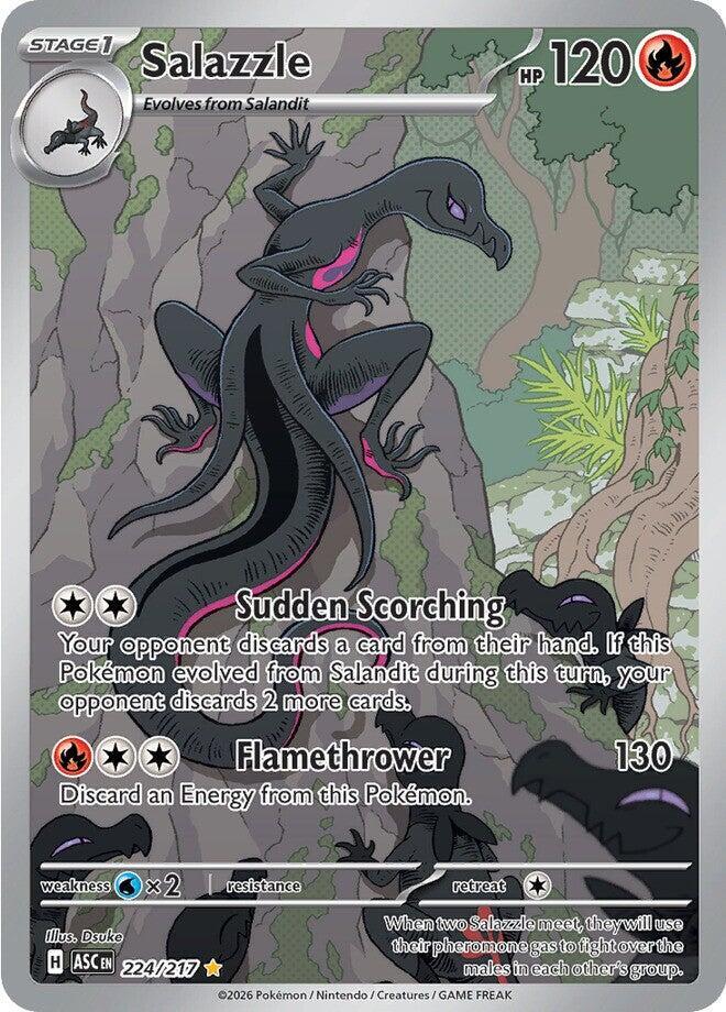 Salazzle - 224/217 - ME: Ascended Heroes (ASC)