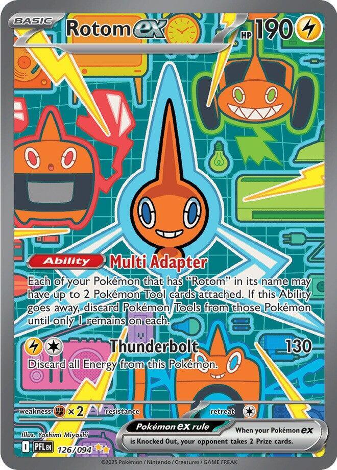 Rotom ex - 126/094 - ME02: Phantasmal Flames (PFL)