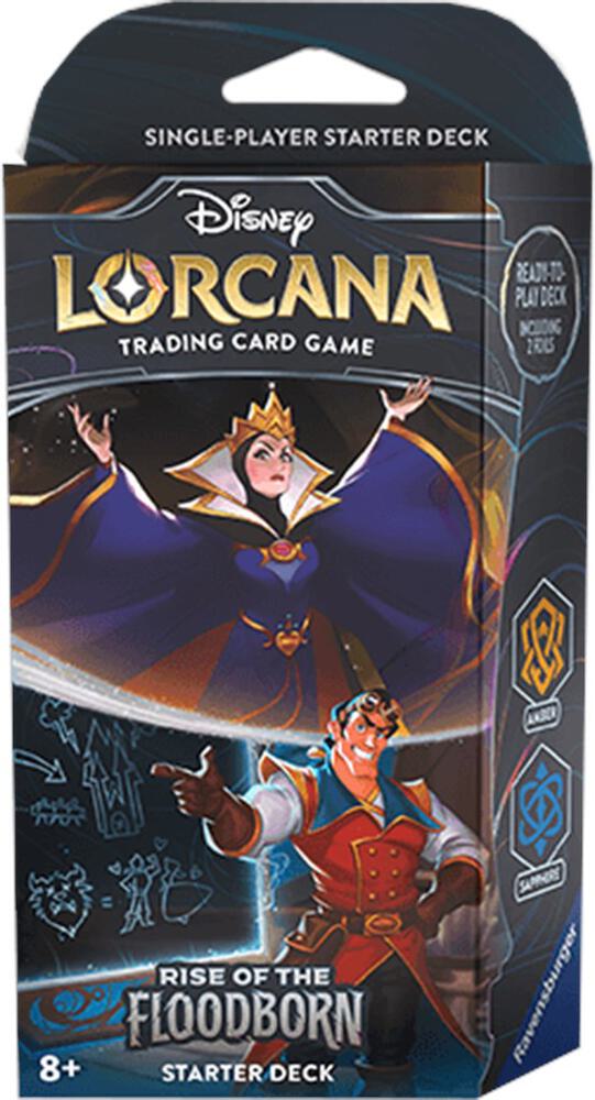 Disney Lorcana: Rise of the Floodborn Starter Deck (Amber & Sapphire) - Rise of the Floodborn (2)