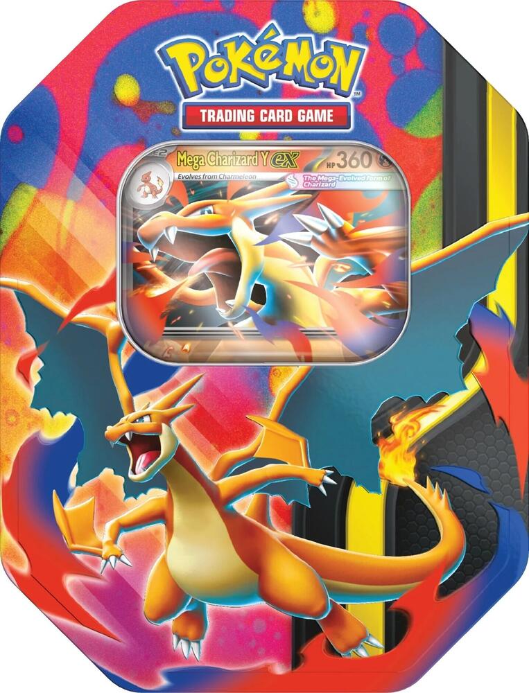 Mega Charizard Tin (Mega Charizard Y)(Ingles)