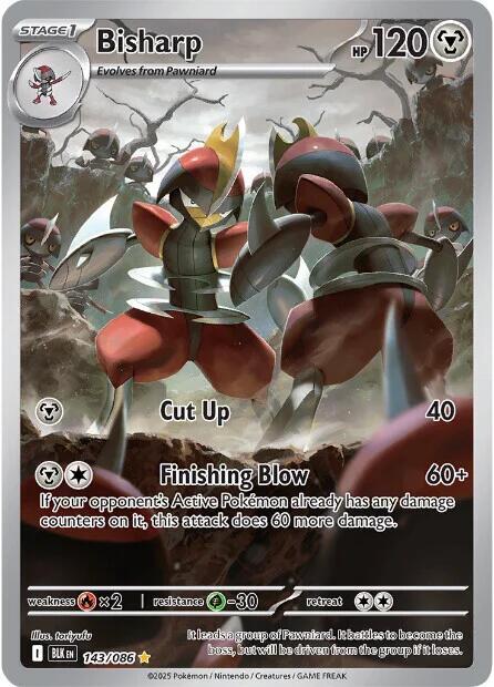 Bisharp - 143/086 - SV: Black Bolt (BLK)