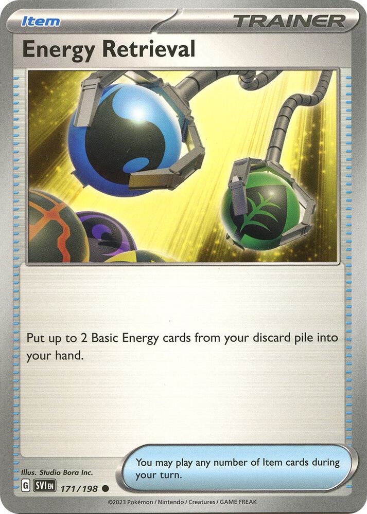 Energy Retrieval - SV01: Scarlet & Violet Base Set 171/198