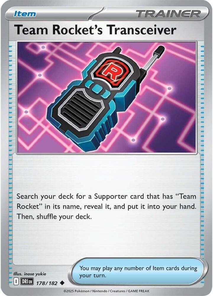 Team Rocket's Transceiver - SV10: Destined Rivals (DRI)