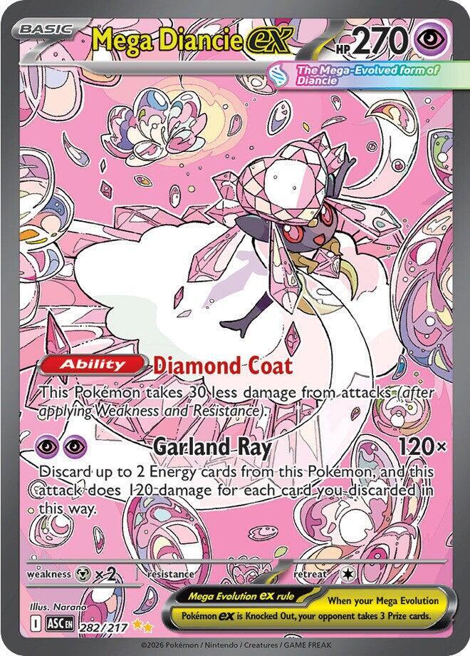 Mega Diancie ex - 282/217 - ME: Ascended Heroes (ASC)