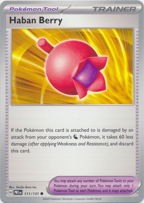 Haban Berry - SV: Prismatic Evolutions (PRE)