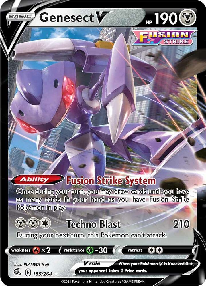 Genesect V - SWSH08: Fusion Strike 185/264