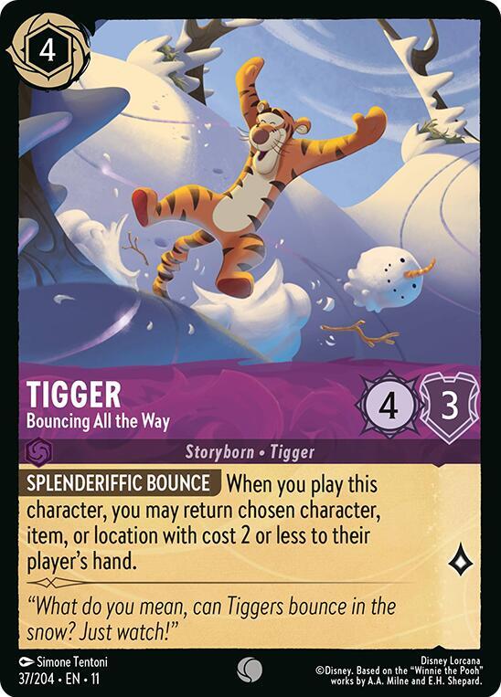 Tigger - Bouncing All the Way - Winterspell (11) 