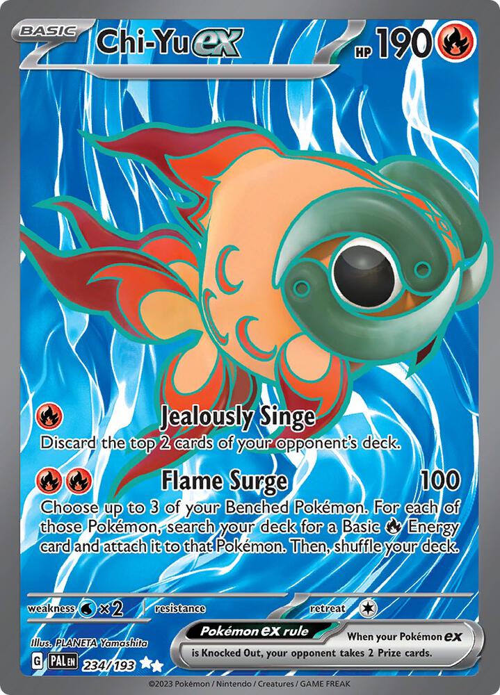 Chi-Yu ex - 234/193 - SV02: Paldea Evolved (PAL)