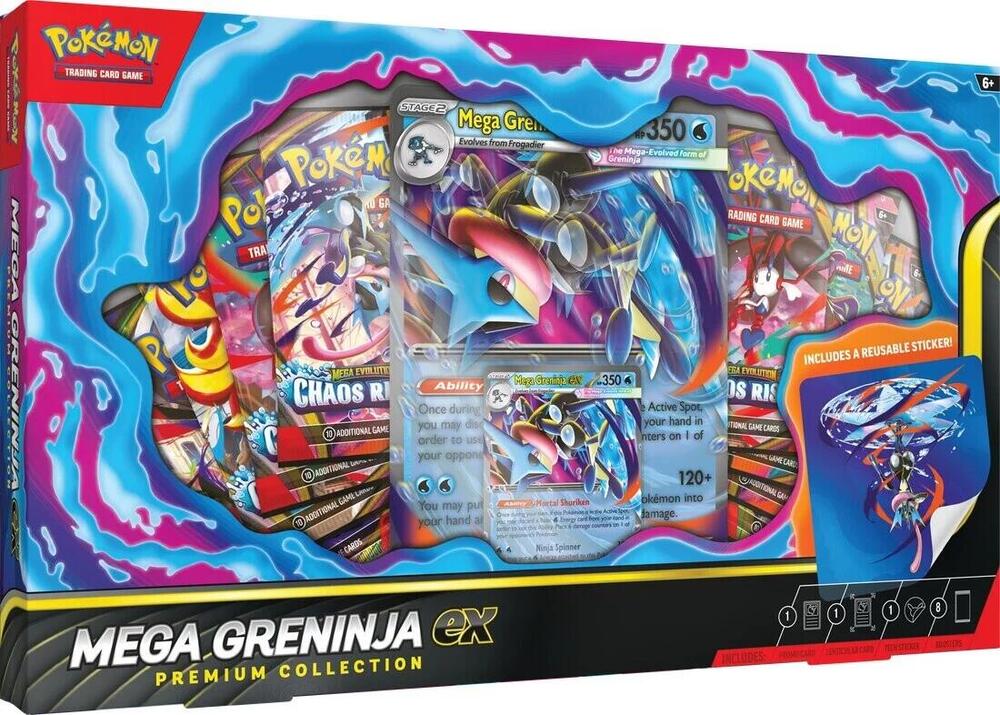Mega Greninja ex Premium Collection - Miscellaneous Cards & Products (MCAP)