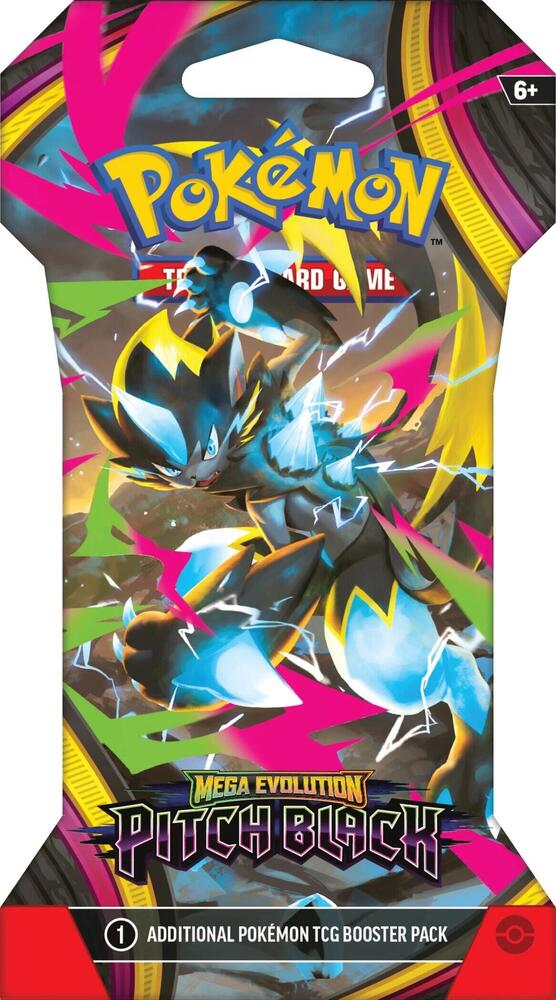 Pitch Black Sleeved Booster Pack - ME05: Pitch Black (ME05)