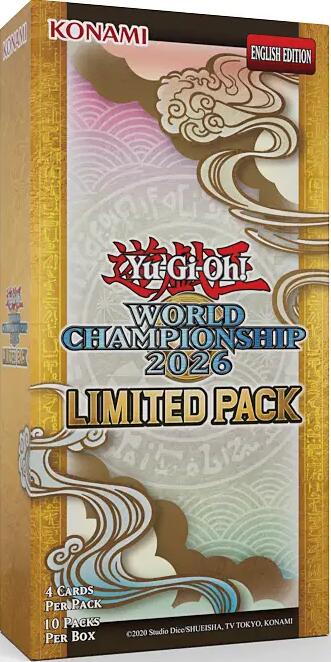Limited Pack World Championship 2026 Box - Limited Pack World Championship 2026