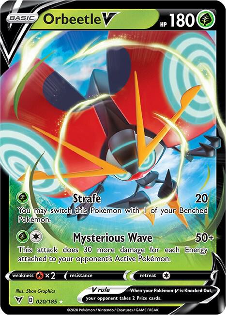Orbeetle V - SWSH04: Vivid Voltage (SWSH04)