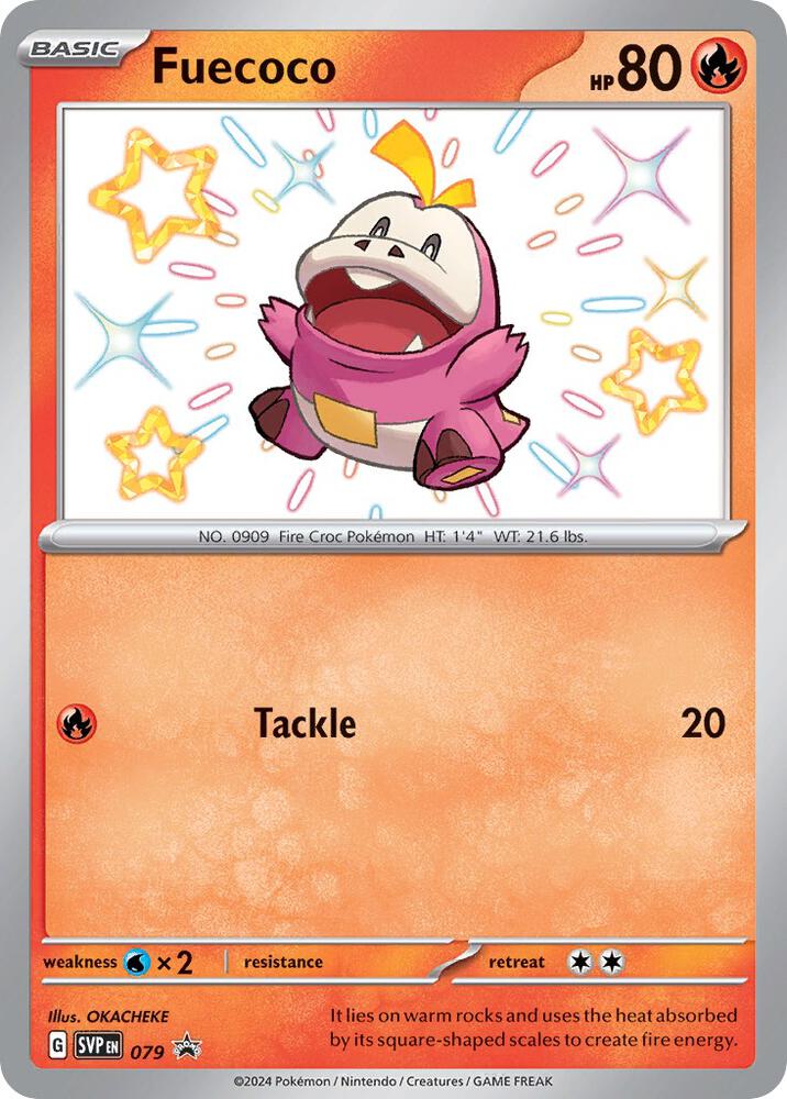 Fuecoco - 079 - SV: Scarlet & Violet Promo Cards