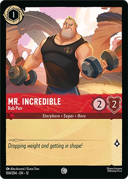 Mr. Incredible - Bob Parr - Wilds Unknown (12) 
