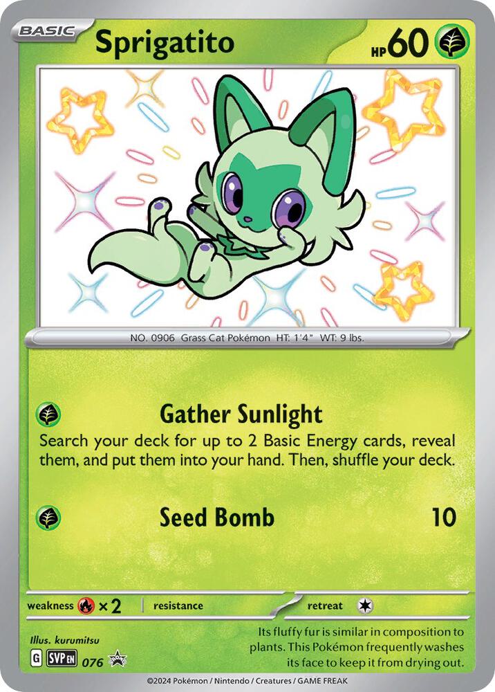 Sprigatito - 076 - SV: Scarlet & Violet Promo Cards