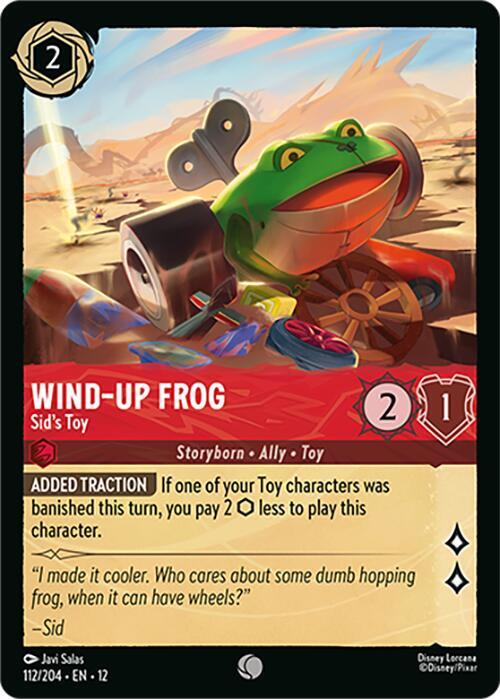 Wind-Up Frog - Sid's Toy - Wilds Unknown (12) 