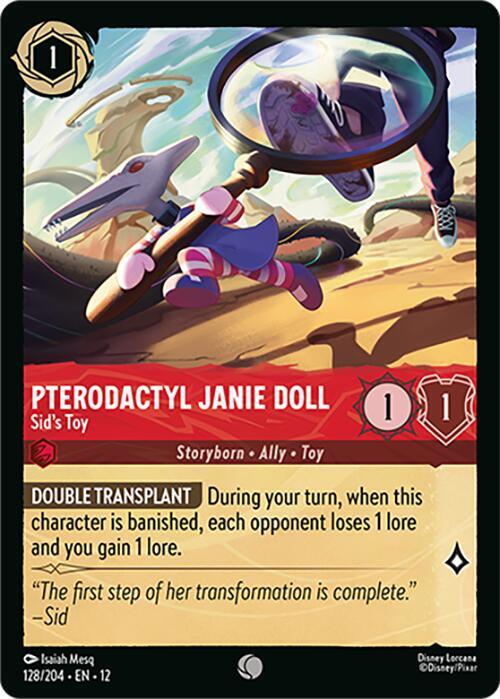 Pterodactyl Janie Doll - Sid's Toy - Wilds Unknown (12) 