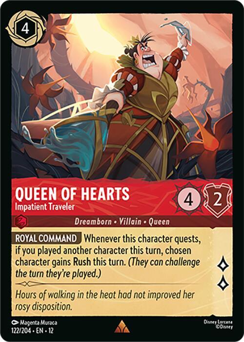 Queen of Hearts - Impatient Traveler - Wilds Unknown (12) 