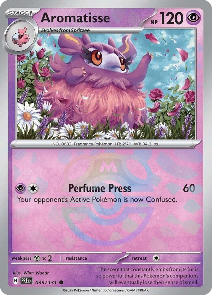 Aromatisse (Master Ball Pattern) - SV: Prismatic Evolutions (PRE)