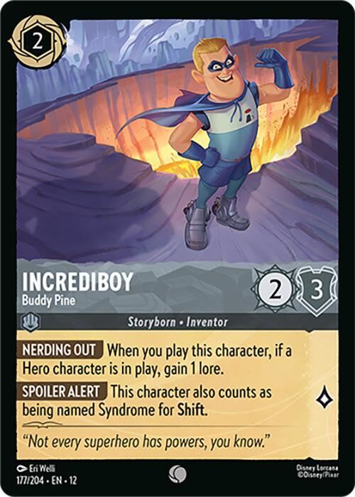 Incrediboy - Buddy Pine - Wilds Unknown (12) 