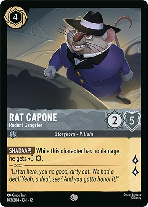 Rat Capone - Rodent Gangster - Wilds Unknown (12) 