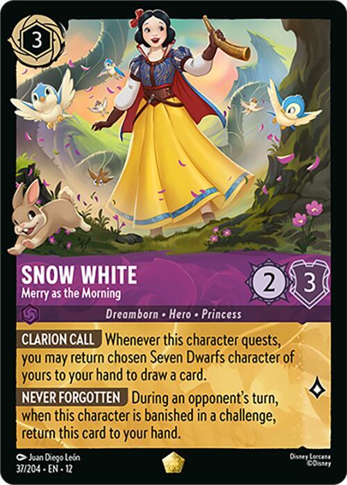 Snow White - Merry as the Morning (Foil) - Wilds Unknown (12) 