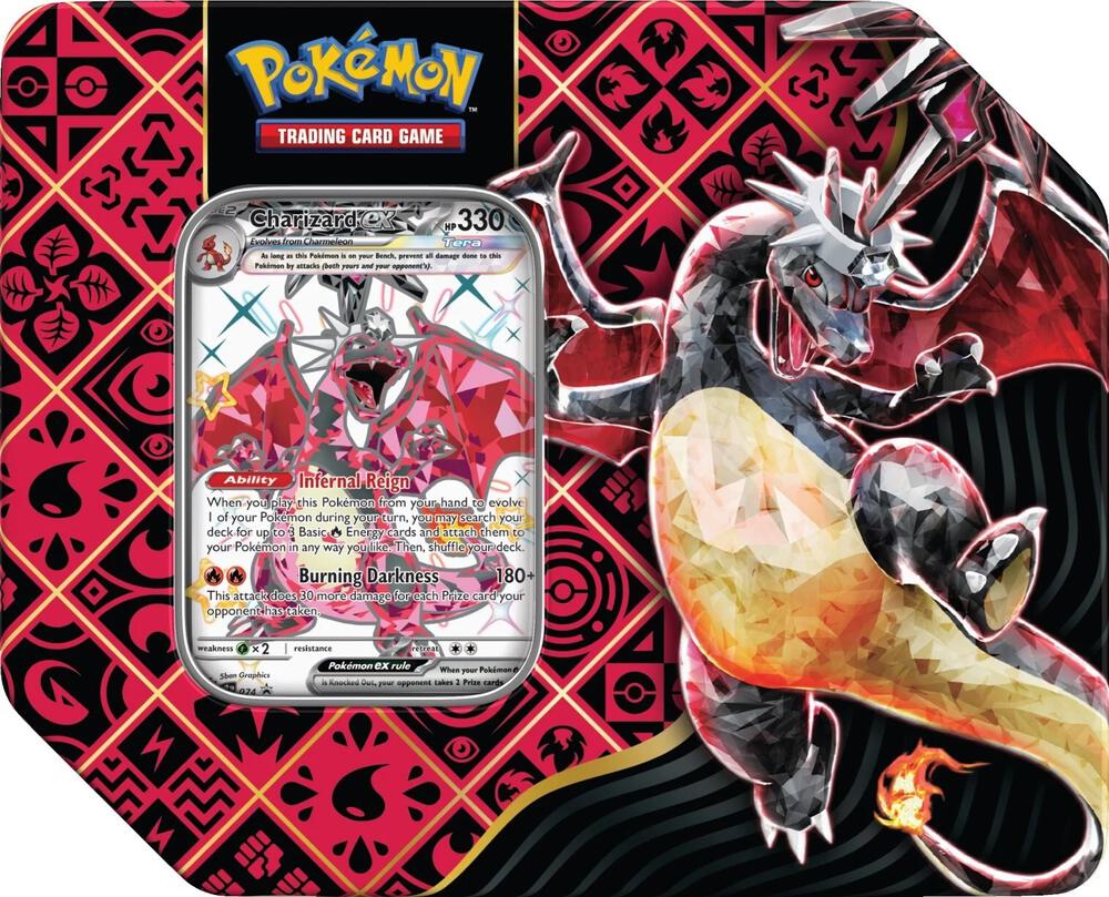 Paldean Fates Tin [Charizard ex] - SV